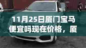 厦门市场深度测评,宝马车型最新价格及综合表现(11月25日)
