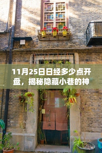 揭秘隐藏小巷的神秘小店,探寻日经开盘背后的独特故事与神秘开盘之门