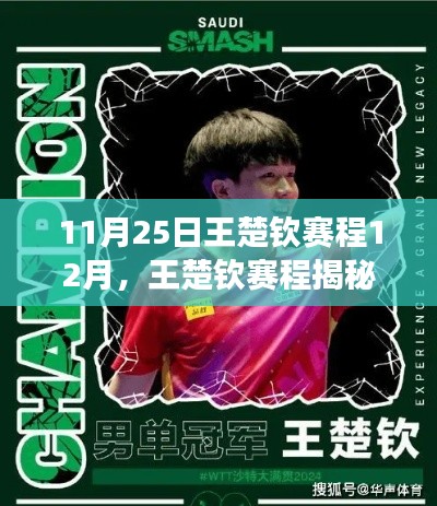 王楚钦11月25日至12月赛程揭秘,深度解析竞技之旅