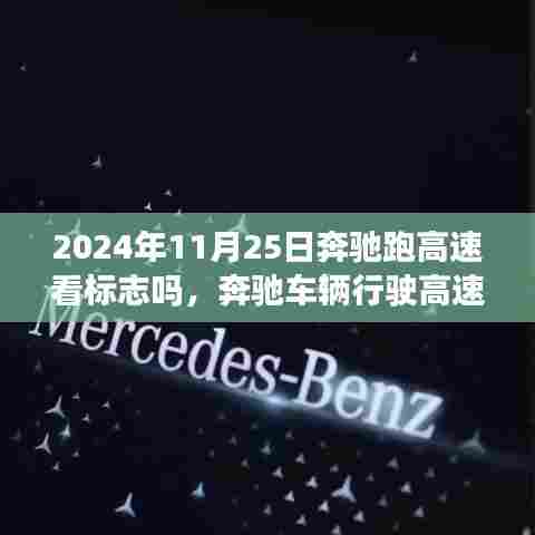 奔驰车辆高速行驶中的标志识别与未来展望,2024年11月25日的观察与探讨