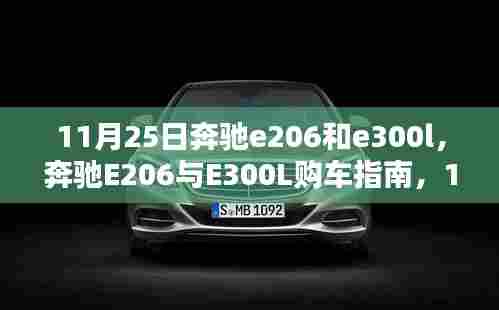 奔驰E206与E300L购车指南,11月25日购车全攻略