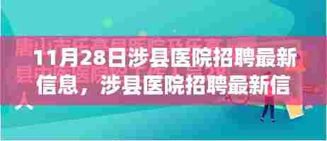 涉县医院招聘最新信息揭秘,医疗人才盛会盛大开启(11月28日)