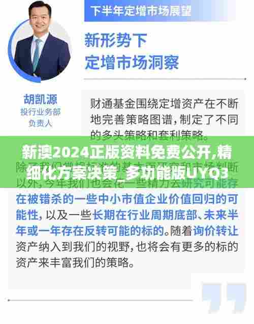 新澳2024正版资料免费公开,精细化方案决策_多功能版UYQ39.711