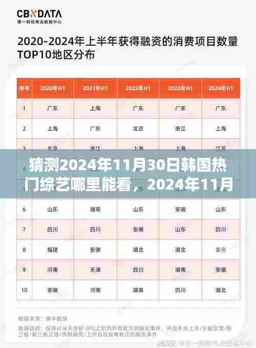 2024年11月30日韩国热门综艺观看指南,在线平台的优势与挑战