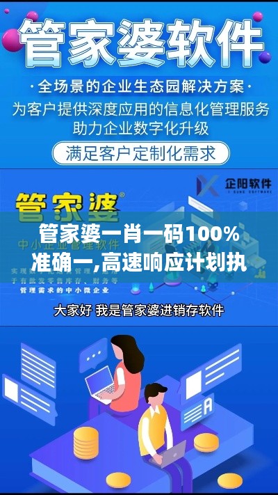 管家婆一肖一码100%准确一,高速响应计划执行_数线程版EGJ37.747