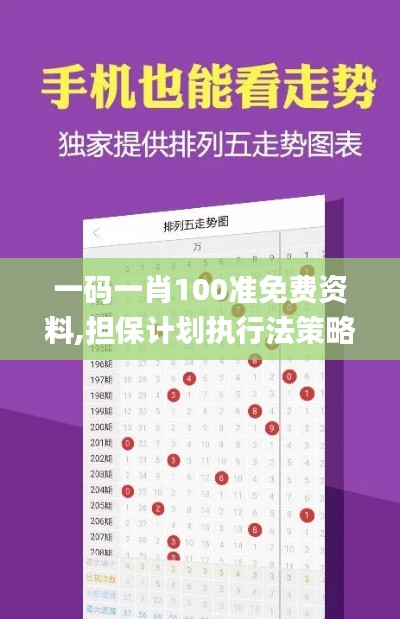 一码一肖100准免费资料,担保计划执行法策略_世界版JPF24.496