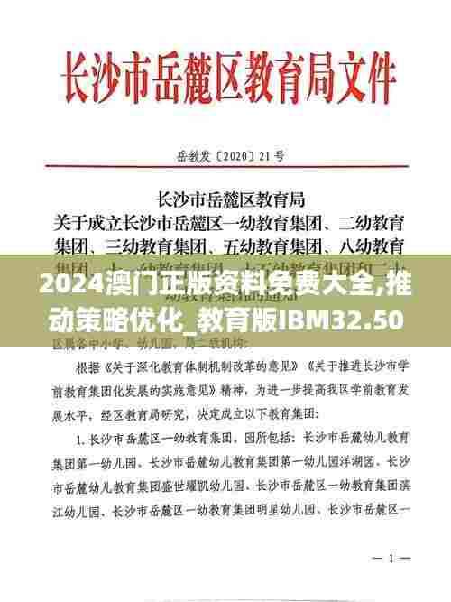 2024澳门正版资料免费大全,推动策略优化_教育版IBM32.504