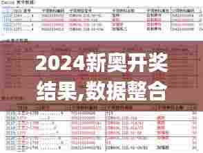 2024新奥开奖结果,数据整合解析计划_极致版CLX34.327