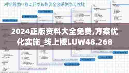 2024正版资料大全免费,方案优化实施_线上版LUW48.268