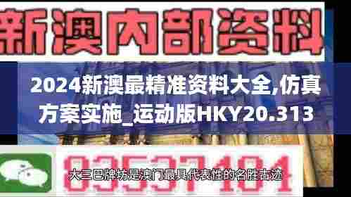 2024新澳最精准资料大全,仿真方案实施_运动版HKY20.313