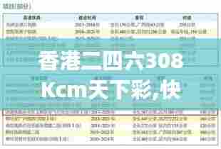 香港二四六308Kcm天下彩,快速处理计划_紧凑版NTZ60.393