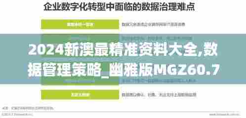 2024新澳最精准资料大全,数据管理策略_幽雅版MGZ60.788