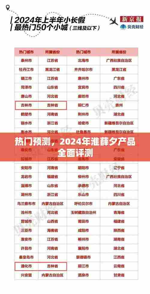 淮薛夕产品全面评测,热门预测报告 2024年展望