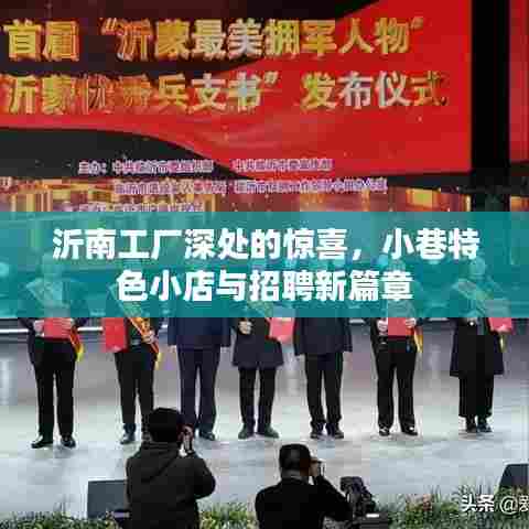 沂南工厂深处的秘密,小巷特色小店与招聘新篇章探索