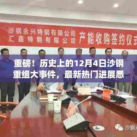 沙钢重组大事件揭秘,历史性的12月4日最新进展悉数呈现