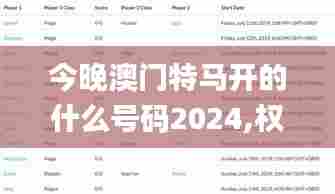 今晚澳门特马开的什么号码2024,权威推进方法_suite7.235