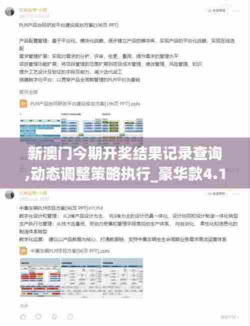 新澳门今期开奖结果记录查询,动态调整策略执行_豪华款4.191