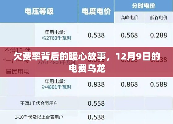 欠费率背后的暖心故事,电费乌龙事件揭秘