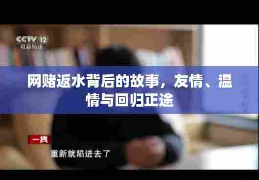 网赌返水背后的故事，友情、温情与重返正途之路