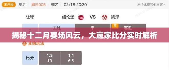 揭秘十二月赛场风云,实时大赢家比分解析