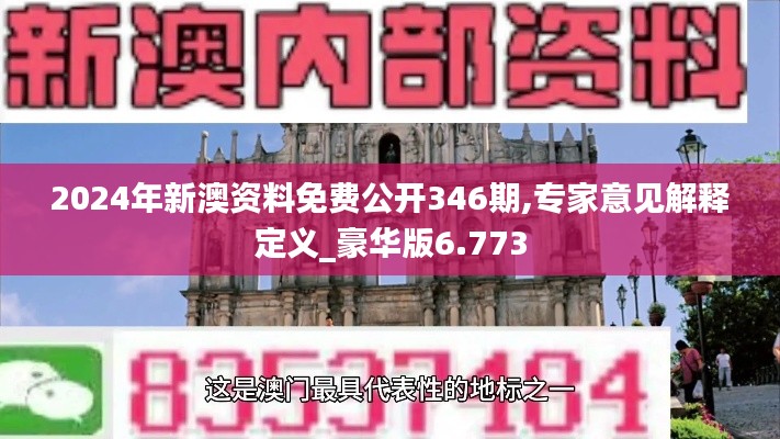 2024年新澳资料免费公开346期,专家意见解释定义_豪华版6.773