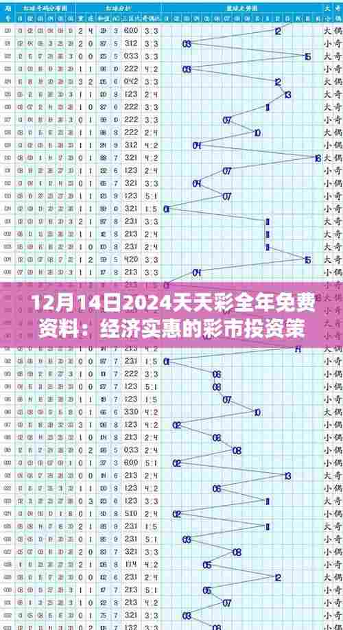 12月14日2024天天彩全年免费资料:经济实惠的彩市投资策略
