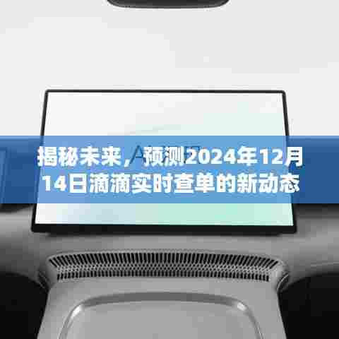 揭秘未来滴滴实时查单新动态,预测滴滴在2024年12月14日的最新进展