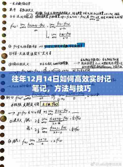 往年12月14日的高效实时笔记方法与技巧