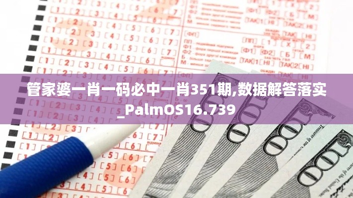 管家婆一肖一码必中一肖351期,数据解答落实_PalmOS16.739
