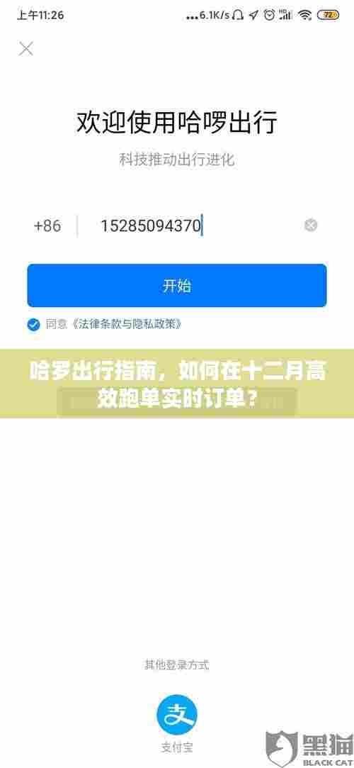 十二月高效跑单指南,哈罗出行实时订单攻略