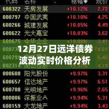 远洋债券实时价格走势分析，12月27日深度解析