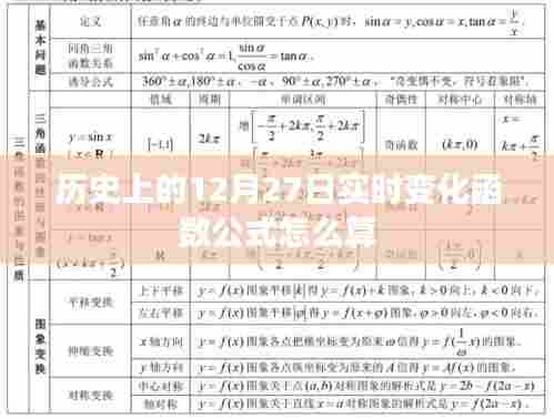 实时变化函数公式计算，揭秘历史上的日期变化