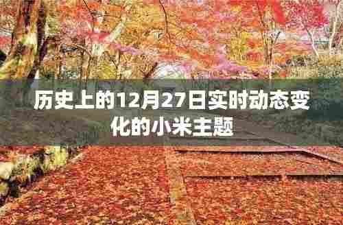 小米主题,历史上的12月27日实时动态回顾