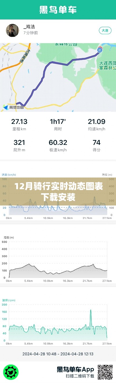 骑行实时动态图表下载及安装指南