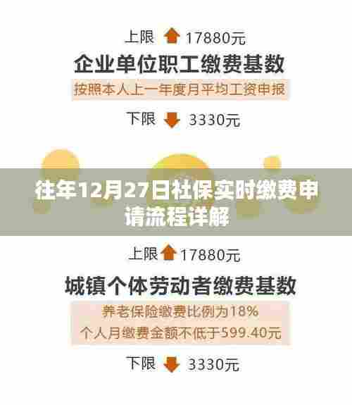 社保实时缴费申请流程详解(往年12月27日操作指南)