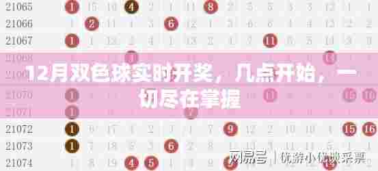 12月双色球实时开奖时间表，掌握最新动态