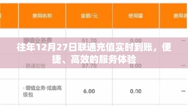 联通实时充值到账服务,便捷高效体验