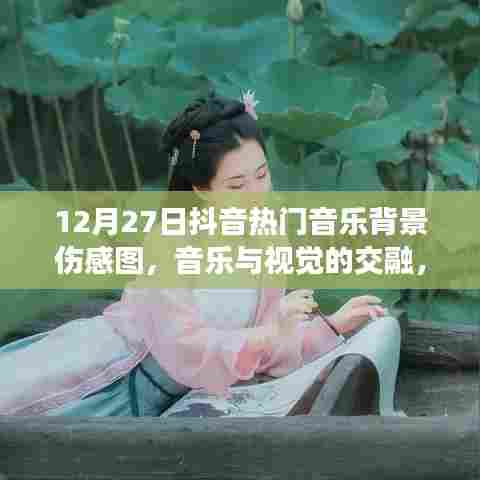 抖音伤感音乐背景图,情感交织的哀伤旋律