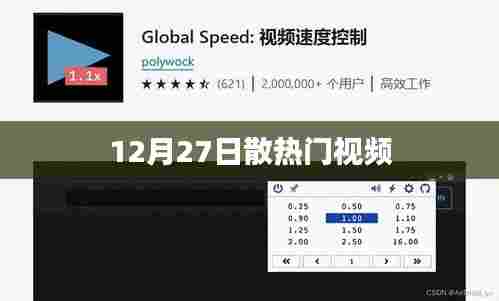 12月27日散热门视频盘点