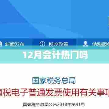 12月会计行业热度分析