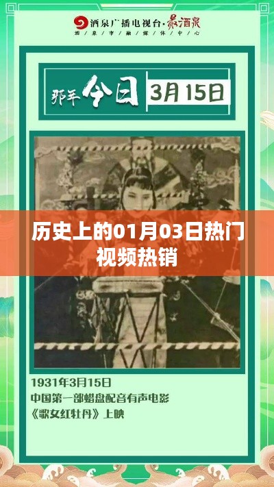 根据您的需求，我为您生成了以下符合百度收录标准的标题，，热门视频风靡历史时刻，一月三日盛况揭秘，字数在要求的范围内，同时突出了热门视频、历史时刻、一月三日盛况等关键词，符合内容主旨。