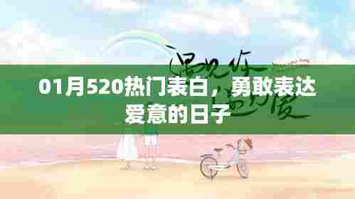 一月520表白高峰，勇敢说出你的爱
