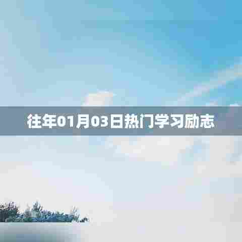 励志学习热潮,历年一月三日盛况回顾