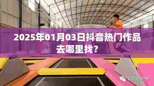 抖音热门作品寻找指南,2025年1月3日精选推荐