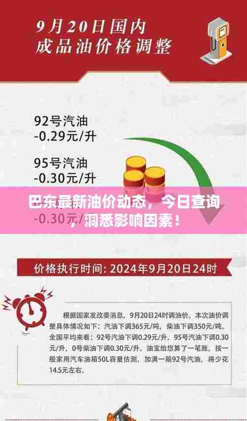 巴东最新油价动态，今日查询，洞悉影响因素！