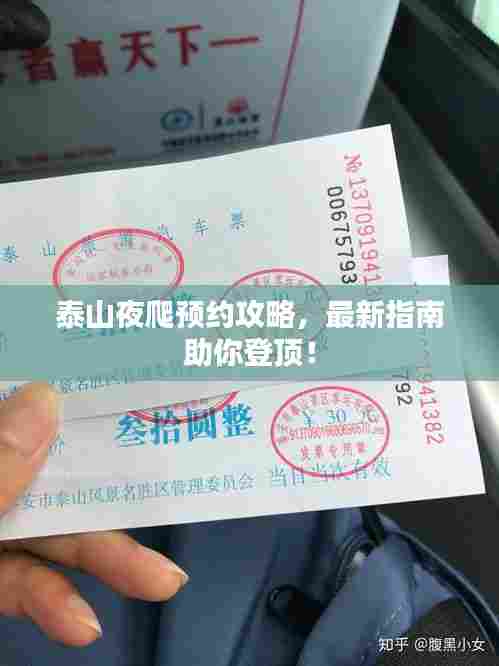 泰山夜爬预约攻略,最新指南助你登顶!