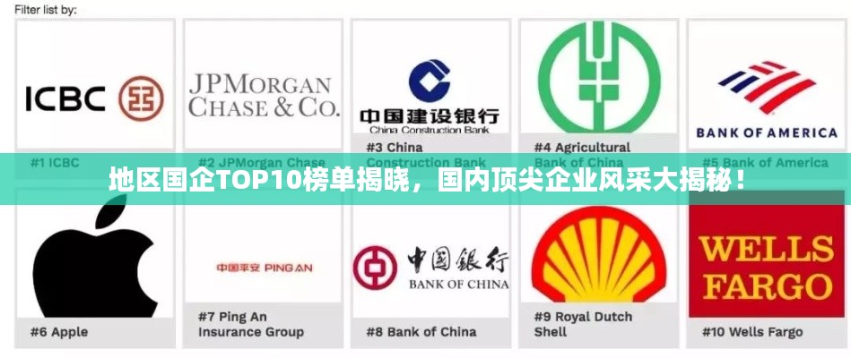 地区国企TOP10榜单揭晓，国内顶尖企业风采大揭秘！