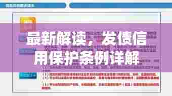 最新解读,发债信用保护条例详解